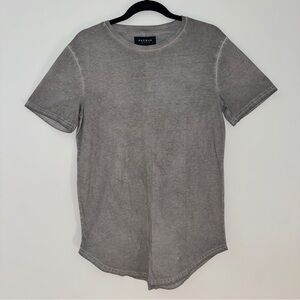 PacSun Los Angeles Gray Longer Fit Tee Shirt Men’s Small Heather Gray‎